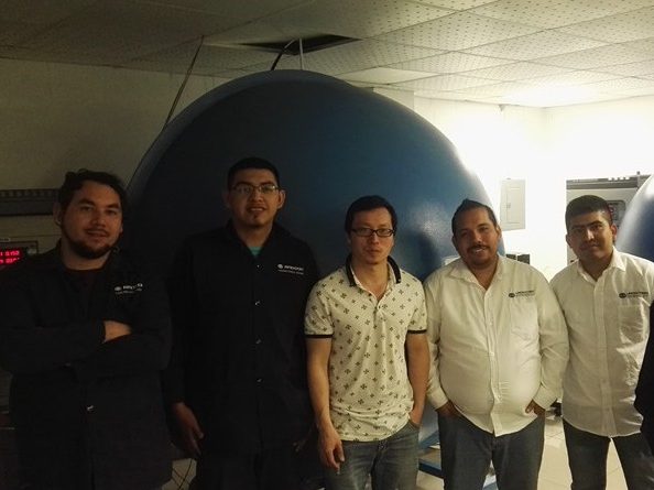 Mexico – LISUN engineer visit Mexico to do free maintenance and aftersales service for integrating sphere system