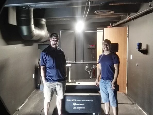 USA – LISUN engineer visit the United States to do installation & training for LSG-1800BCCD goniospectroradiometer