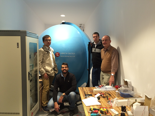 Europe – Installation and training LED test instruments in Spain, UK and Germany