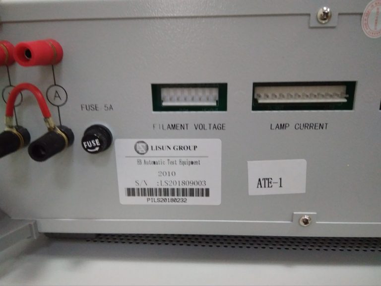 Electronic Ballast Automatic Test Equipment