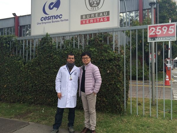 Chile – Provide installation and training for the customer who purchased integrating sphere and Spectroradiometer,ect from LISUN