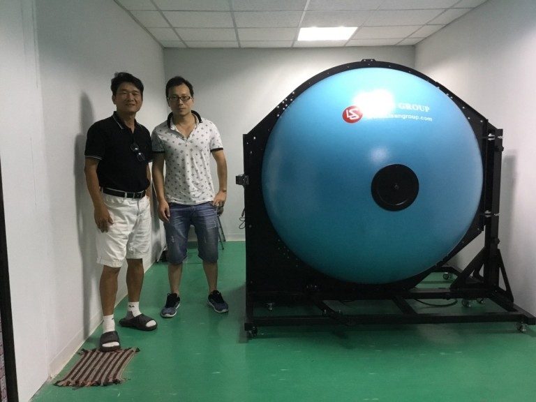 Thailand – Installed LSG-1800B goniophotometer, LPCE-3 integrating sphere and WT2080 LED driver tester