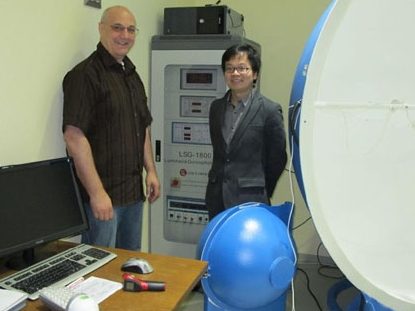 Germany – Our engineer installed integrating sphere and goniophotometer system