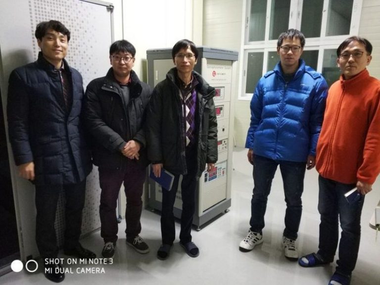 Korea – LISUN engineer did installation and training in Korea for our client about goniophotometer, EMI receiver and surge generator