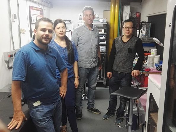 Colombia – LISUN engineer provide installation and training for customer about LSG-1200A compact goniophotometer