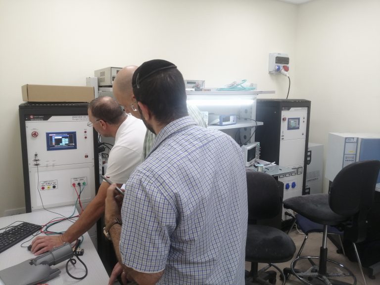 Israel – LISUN engineer provide free installation and maintenance for the customer who purchased the LSG-1700B goniophotometer and the LPCE-2 Integrating Sphere system
