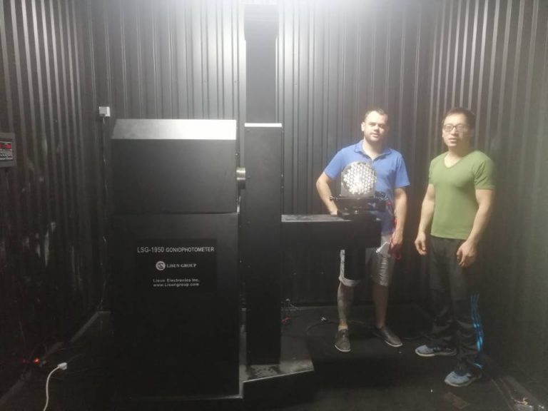 Poland–LISUN engineer provide free installation and training for our customer who purchased LSG-1950 Goniophotometer for Automotive and signal lamps