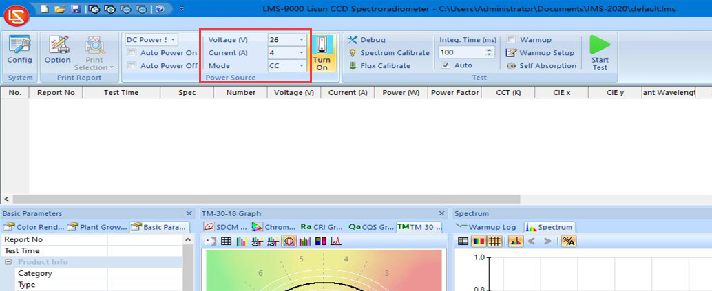 Rated current voltage value 1