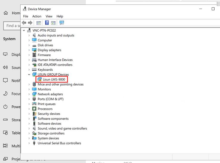 device manager of computer