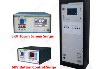 Protection analysis of lightning surge generator