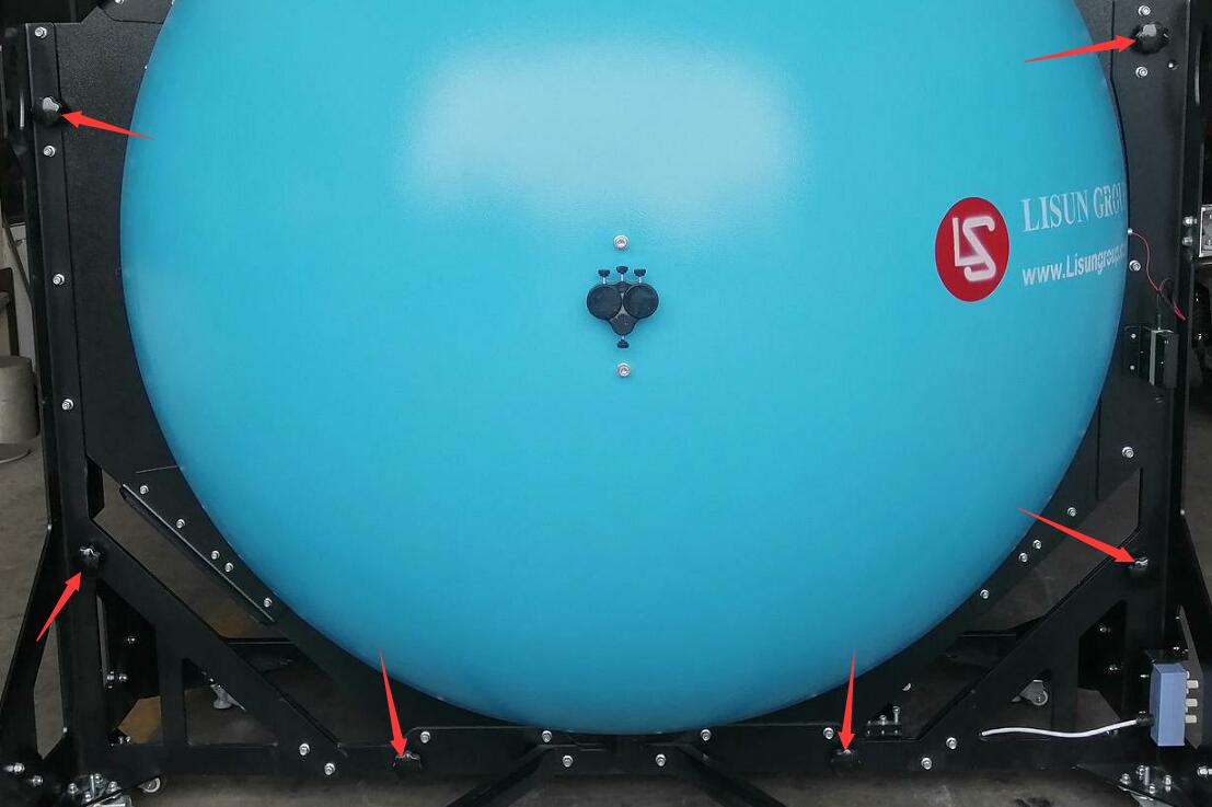 how to separate the integrating sphere