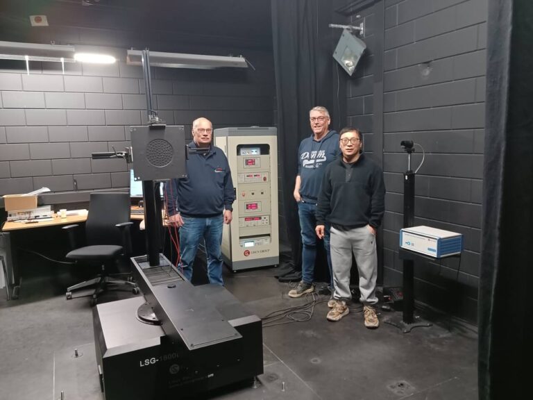 Netherlands – LISUN engineer provide installation and training for LSG-1800A High Precision Rotation Luminaire Goniophotometer and LSRF-3 Lamp Start, Run-up Time and Flicker Test System