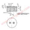 Gauges C 13 of CEE 7 for 2.5A 250V Two-pole Plugs for Interchange Ability