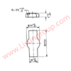 Gauges C 8 of CEE 7 for Wiring Channel of 10/16A 250V Two-pole Socket-outlets