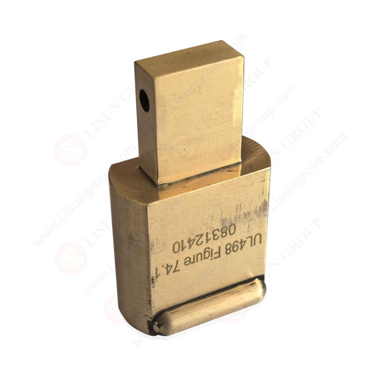 Reference Plug Gauge According to UL 498 Figure 74.1