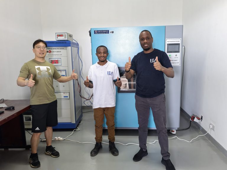 Tanzania – LISUN Engineer Provide On-site Installation and Training for LEDLM-84PL LED Optical Aging Test Instrument